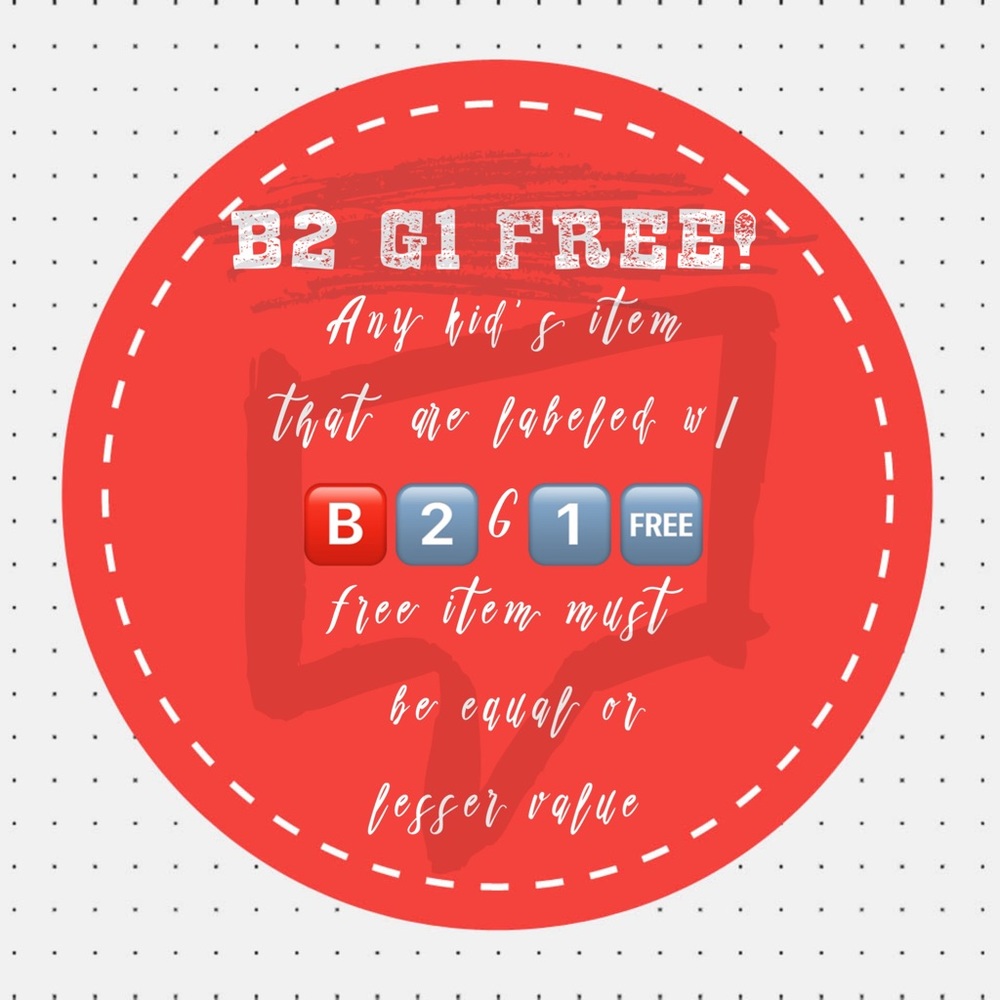 💥🅱2G1🆓 is BACK!💥